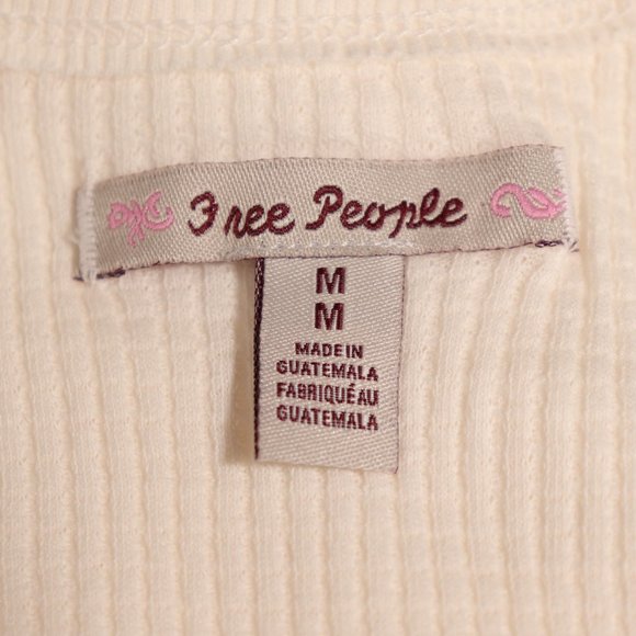 NWT Free People X Revolve Santa Clara Thermal in Alabaster - Picture 13 of 16